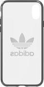 Produktbild adidas iPhone X/Xs Clear Case Black - (Apple iPhone XS, Apple iPhone X)