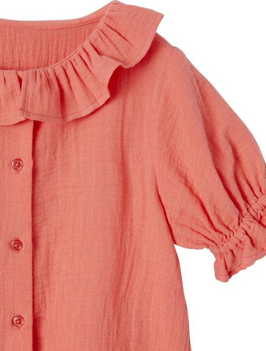 Image du produit Vertbaudet Blouse fille en mousseline avec col (104)