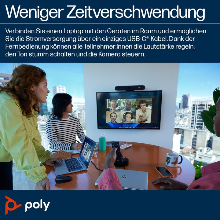 Actual product image Poly Studio R30 USB Video Bar