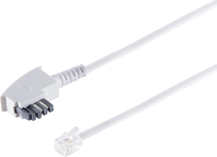 Image du produit Shiverpeaks S/CONN câble de raccordement téléphonique à connectivité maximale-TAE fiche N vers fiche Western