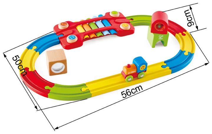 Produktbild Hape Eisenbahnset der Sinne