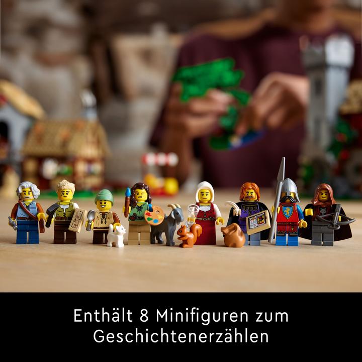 Actual product image LEGO Medieval town square (10332, LEGO Icons, LEGO Rare Sets)