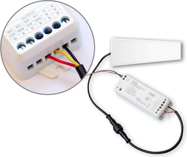 Produktbild Isoled LED Panel HCL Line 1200, 24V DC, UGR<19 4H/8H, 34-58W, weissdynamisch, ohne VG