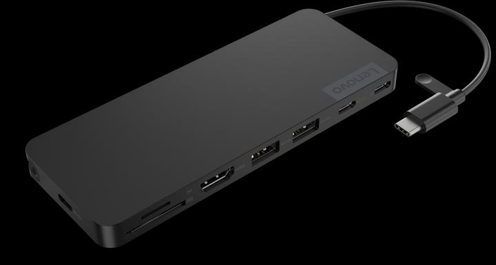 Image du produit Lenovo Usb-C Slim Travel (USB-C, 8 Ports)