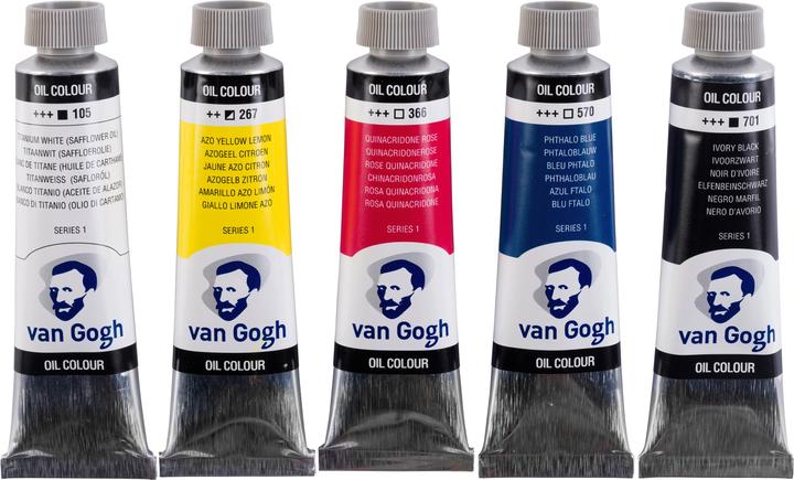 Immagine prodotto Van Gogh Colori ad olio 2820505 5x40 ml (Assortito, 40 ml)