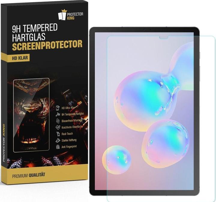 Actual product image Protectorking 2x real tempered 9H armoured glass 3D CLEAR (2 Piece, Galaxy Tab S6)