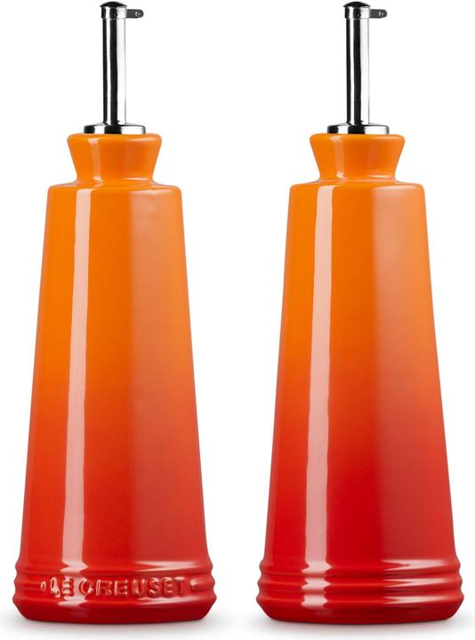 Produktbild Le Creuset Creuset Olie- en Azijnset Oranjerood 20x9cm 0,3l (300 ml)