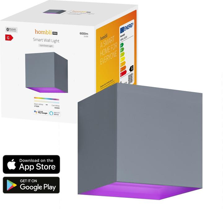 Actual product image Hombli Smart Outdoor Wall Light V2 (600 lm)