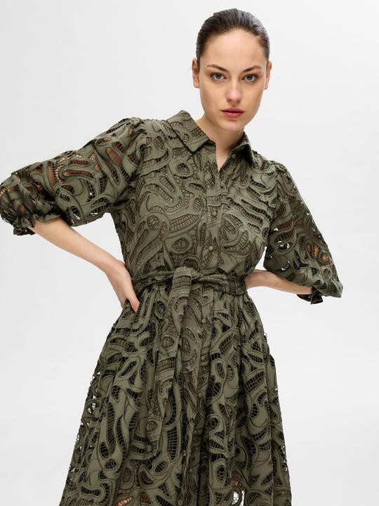 Produktbild Selected Femme Broderie Anglaise Minikleid (34)