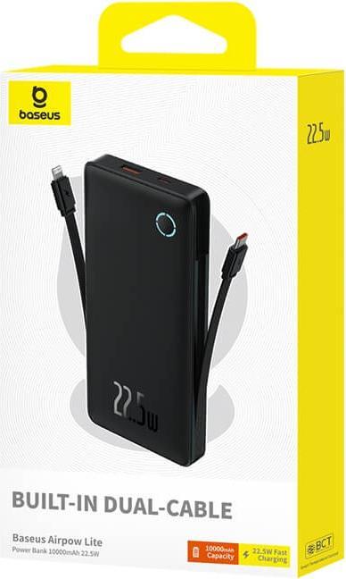 Image du produit Baseus Airpow Lite (10000 mAh, 37 Wh)