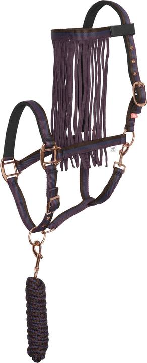 Produktbild Imperial Riding Set aus Nylonhalfter und Anbindeleine für Pferde mit Fliegenstirnband