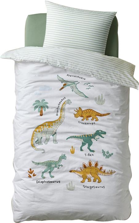 Produktbild Vertbaudet Kinder Bettwäsche-Set Magicouette DINOS mit Recycling-Baumwolle