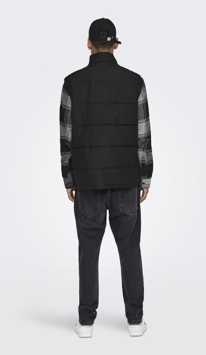 Immagine prodotto Only & Sons Gilet a collo alto trapuntato (M)