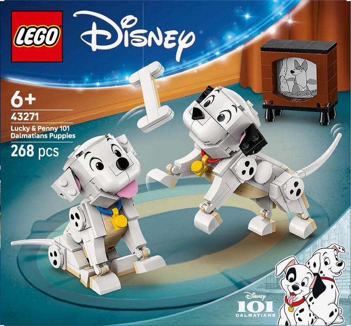 Actual product image LEGO Die Welpen Lucky und Penny aus 101 Dalmatiner (43271, LEGO Disney)