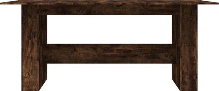 Produktbild VidaXL Esstisch Räuchereiche 180x90x76 cm Holzwerkstoff,Farbe (180 x 90 x 76 cm)