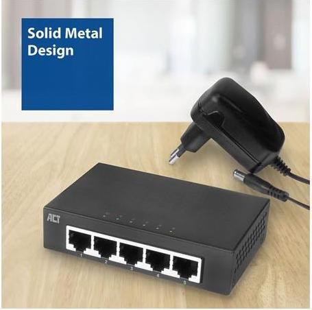 Produktbild 5-Port Gigabit Ethernet Switch (5 Ports)
