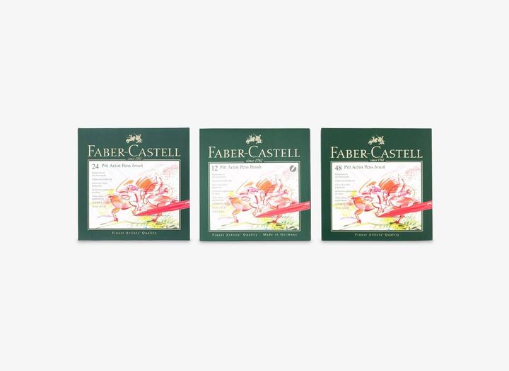 Immagine prodotto Faber-Castell Pennello Pitt Artista Pennello (Multicolore, 48 x)
