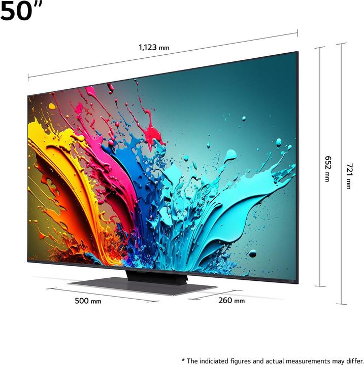 Image du produit LG 50QNED87T6B (50", QNED87, LED, 4K, 2024)