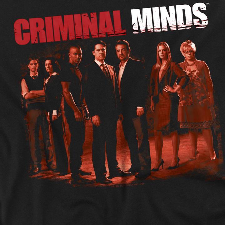 Immagine prodotto Criminal Minds The Crew Maglietta Uomo (M)