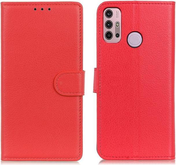 Productafbeelding MU Classic Litchi Leren Boekomslag Serie (Motorola Moto G30, Motorola Moto G10)