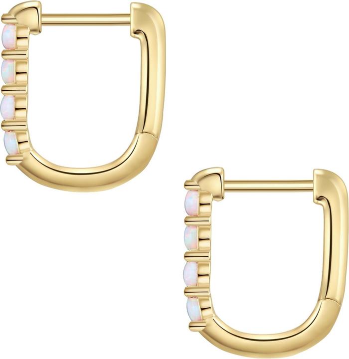 Produktbild Glanzstücke München Damen Sterling Silber Opal (synth.) gelbgold - 28561 (Sterling Silber)