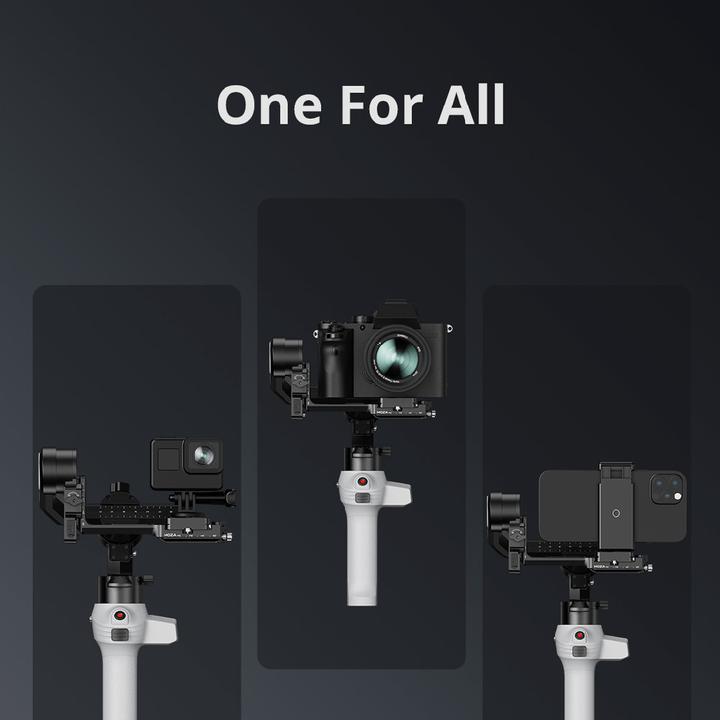 Image du produit Gudsen Gimbal pour appareil photo, caméscope, smartphone Moza AIRCROSS S (Smartphone, Appareil photo à objectif interchangeable, 1.80 kg)