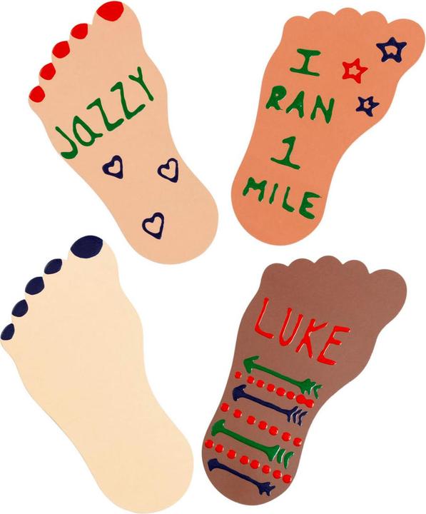 Produktbild Colorations - Colours Like Me Feet, 24er Set (4 Farben)
