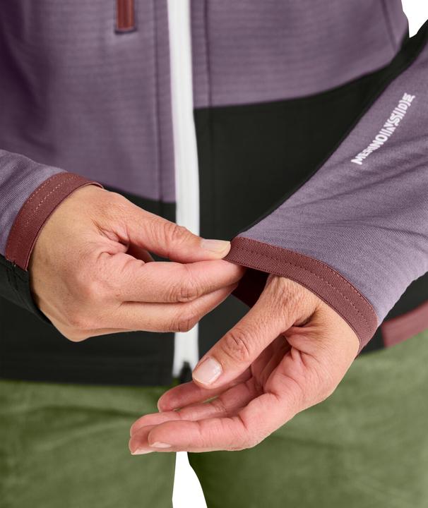 Actual product image Ortovox Women's Fleece Rib Jacket (XS)