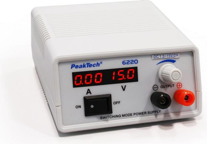 Immagine prodotto Peaktech P 6220 Mini-alimentatore switching