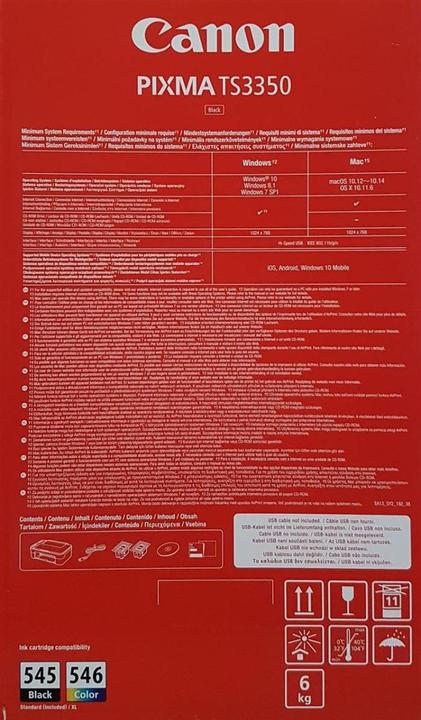 Image du produit Canon PIXMA TS3350 (Encre, Couleur)
