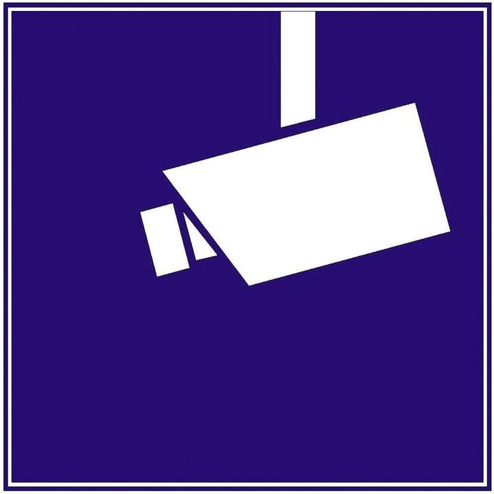 Image du produit Autocollant d'avertissement de vidéosurveillance