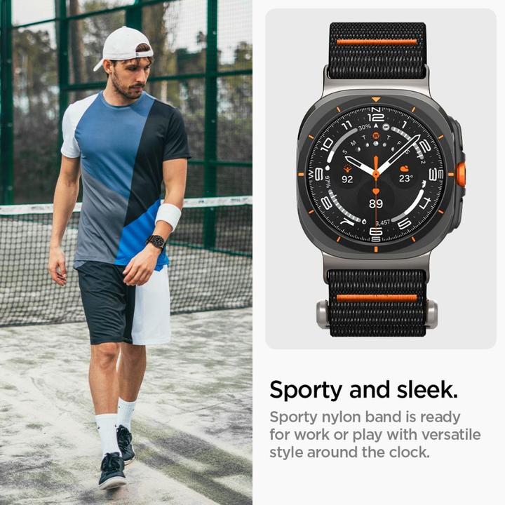 Productafbeelding Spigen DuraPro Flex Sam Galaxy Watch Ultra 47mm czarny/zwart AMP08773 (Stof)