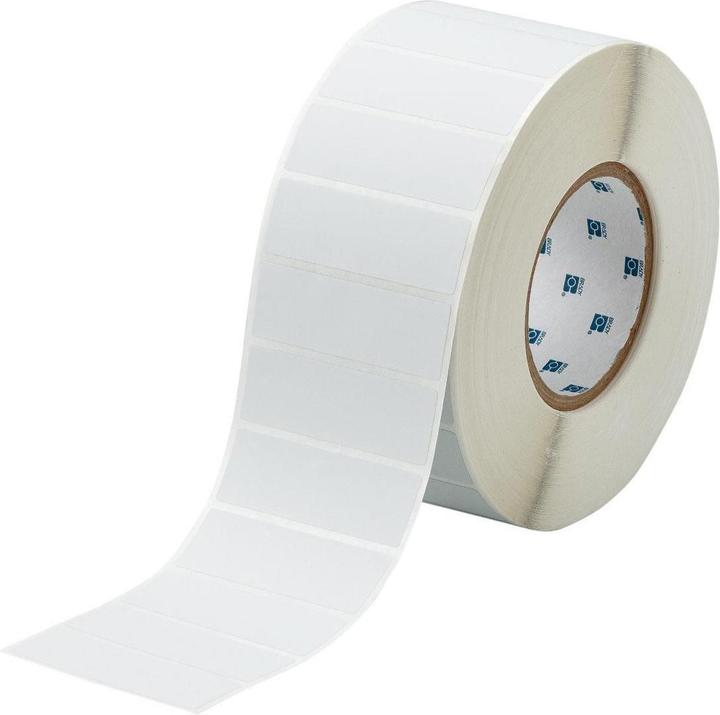 Image du produit Brady THT-18-7576-3, Polyester métallisé anti-contrefaçon, argent, mat, 76.20 x 25.40 mm