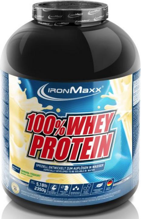 Produktbild IronMaxx 100% Whey Protein (2350g Dose) (Banane, Joghurt, 1 Stk., 2350 g)