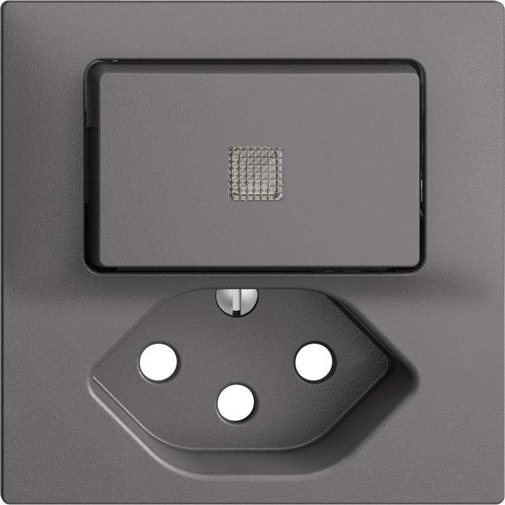 Image du produit Feller EdizioDue Petit combiné interrupteur/bouton-poussoir / Type 13