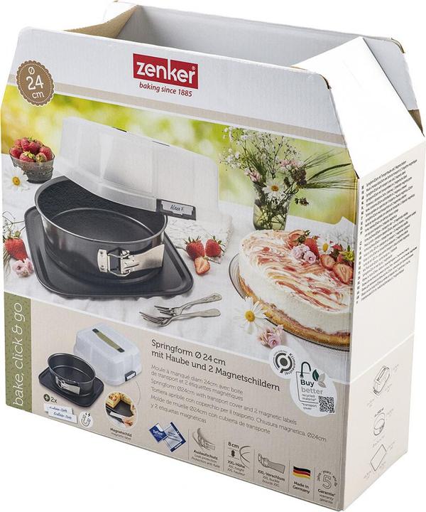 Produktbild Zenker Springform Ø24cm Bake,Click&Go (24 cm)