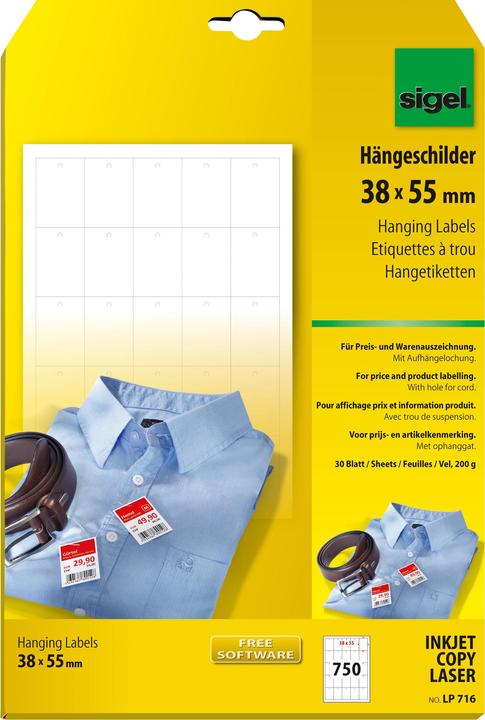 Actual product image Sigel Hanging signs