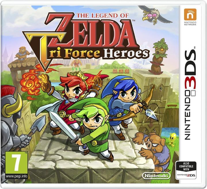 Actual product image Nintendo The Legend of Zelda: Tri Force Heroes (3DS, EN)