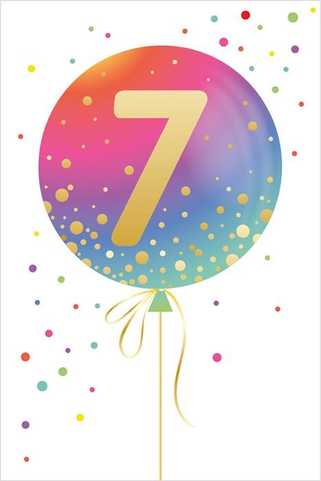 Produktbild Card Group Karte Geburtstag Ballon 7