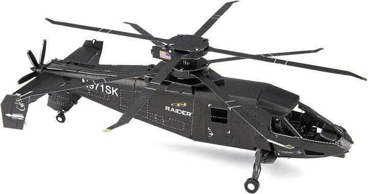 Actual product image Metal Earth ME S-97 Raider Helicopter