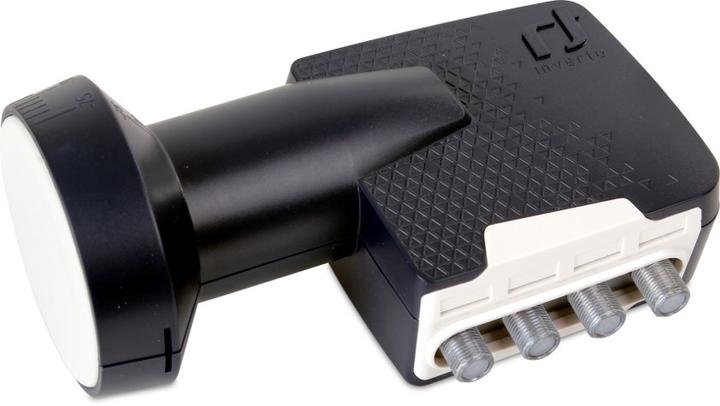 Actual product image inverto Quad Premium LNB IDLP-QDL413-PREMU-OPN 40mm, Full HD, 4K, with LTE filter (Quad (IDLP-QDL413- (Quad LNB, 40mm)