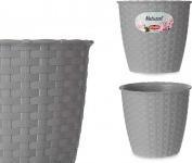 Kerbl inter/exter vaso naturale diametro 14 grigio (14 cm)