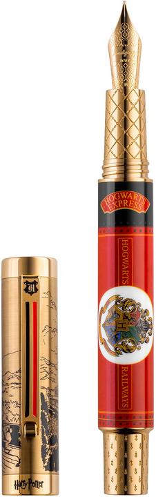 Produktbild Montegrappa Ishpr3pf Harry Potter Plattform 9 3/4 Füllfederhalter M (Gold, Rot)