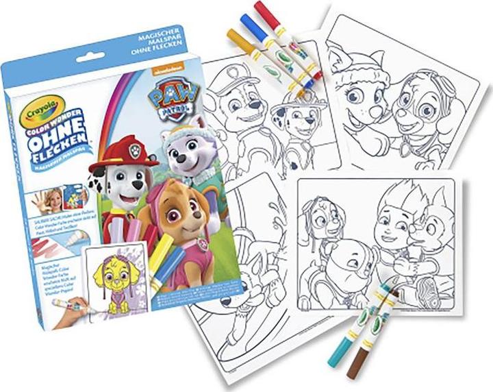 Produktbild Crayola Color Wonder Paw Patrol Magische Färbung
