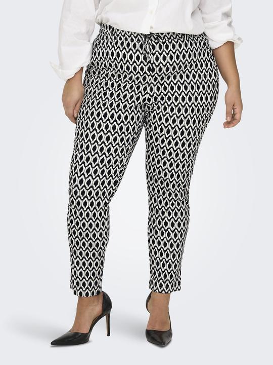 Produktbild Only Curvy gemusterte klassische Hose (W54/L32)