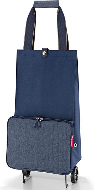 Actual product image reisenthel Shopping Trolley Herringbone Dark Blue