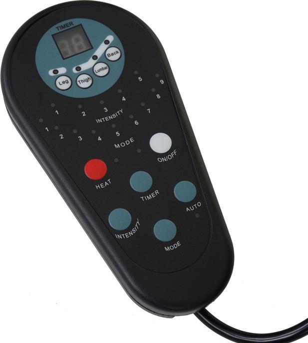 Produktbild Swisshandel24 Relaxliege, Relaxsessel Massagesessel, MIT Massage Stoff/Textil - Wildlederimitat braun