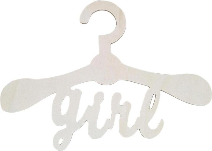 Image du produit Playwood Contreplaqué Bois Enfants Cintre Fille (1 x)