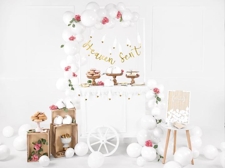 Produktbild Partydeco Girlande aus Schwanenfedern