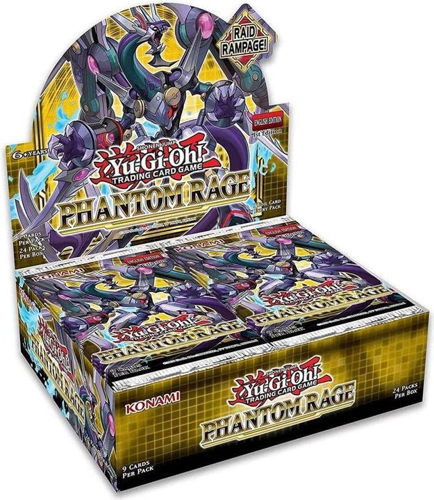 Image du produit Yu-Gi-Oh Phantom Rage Booster Display - EN (Anglais, Affichage du booster)